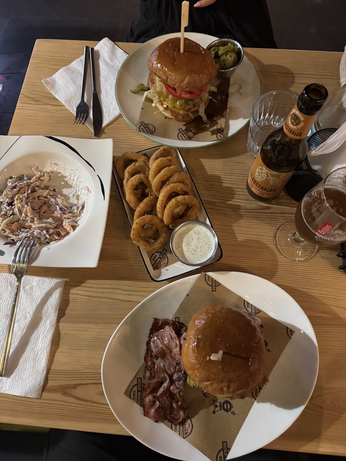 The Holy Smokes BAR-B-Q BREWPUB & BURGERS