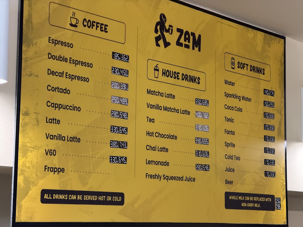 Zam specialty coffee