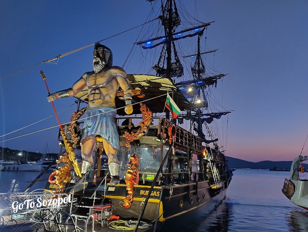 Party ship and restaurant Poseidon